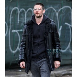 The Punisher Season 2 Ben Barnes Shearling Leather Jacket